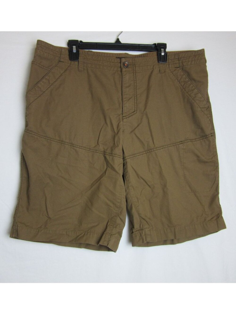 5.11 Tactical Series Shorts Dark Khaki 11" Brown Cotton Size 40 Work Utility